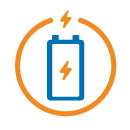 Battery storage icon
